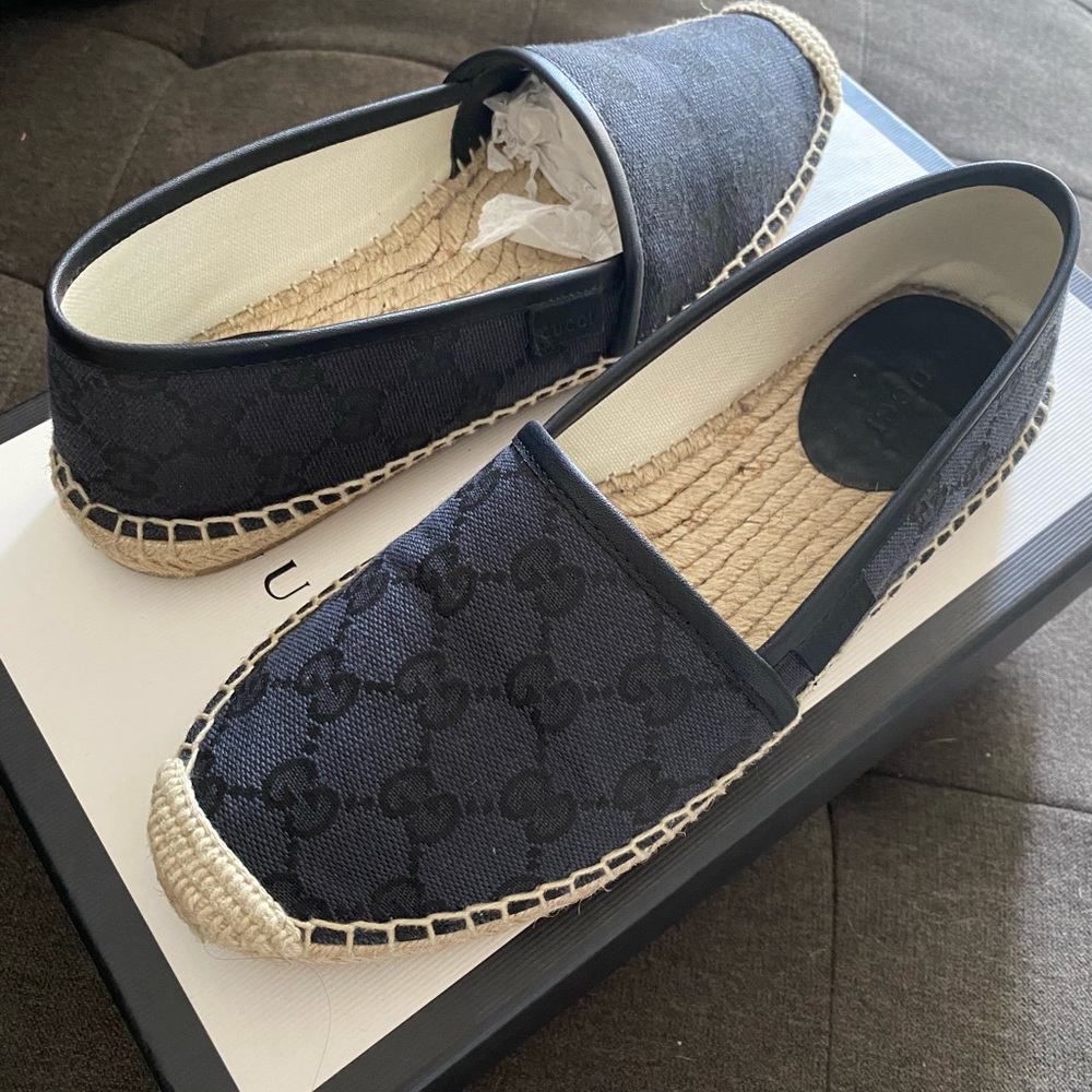 Black Gucci Espadrilles